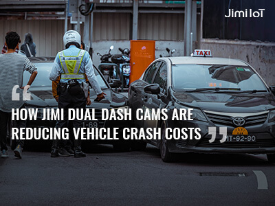 Jimi Dual Dash Cams are revolutionary devices that are helping to reduce vehicle crash costs by recording real-time footage and providing evidence in the event of an accident.